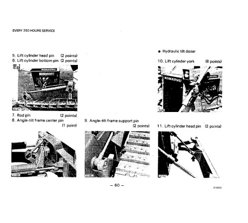 Komatsu D20A-6, D20P(L,LL)-6, D21A-6, D21E-6, D21P(L)-6 Crawler Dozers (Japan) Operate and Maintenance manual (SEAM01010601) Komatsu D20A-6, D20P(L,LL)-6, D21A-6, D21E-6, D21P(L)-6 Crawler Dozers (Japan) Operate and Maintenance manual (SEAM01010601)