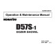 Komatsu D57S-1 (SN from 20001) Crawler Dozers (Japan) Operate and Maintenance manual (SEAM0135B101)