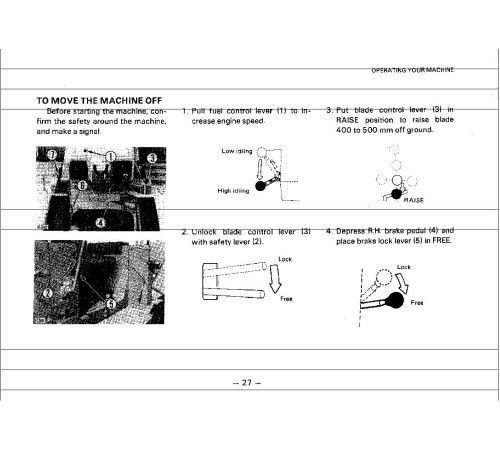 Komatsu D65A-8, D65E-8 and D65P-8 Crawler Dozers (Japan) Operate and Maintenance manual (SEAM01440805) Komatsu D65A-8, D65E-8 and D65P-8 Crawler Dozers (Japan) Operate and Maintenance manual (SEAM01440805)