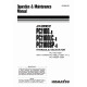 Komatsu PC1100-6, PC1100LC-6, PC1100SP-6 (SN: 10001-10114) Crawler Excavators (Japan) Operate and Maintenance manual (SEAM018300)