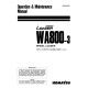 Komatsu WA800-3 (SN from 50001) 4WD Wheeled Loaders (Japan) Operate and Maintenance manual (SEAM018601)