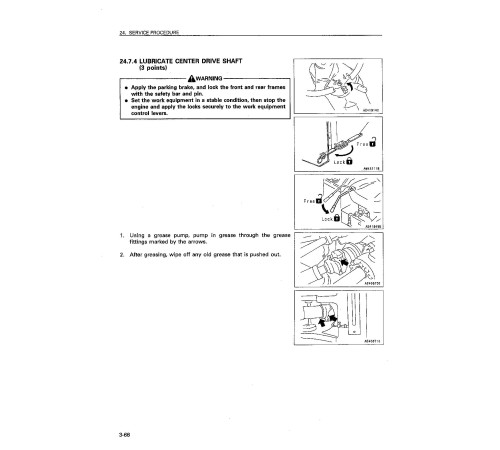 Komatsu WA900-3 (SN: 50001-50008) 4WD Wheeled Loaders (Japan) Operate and Maintenance manual (SEAM018701) Komatsu WA900-3 (SN: 50001-50008) 4WD Wheeled Loaders (Japan) Operate and Maintenance manual (SEAM018701)