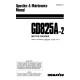 Komatsu GD825A-2 (SN: 12107-12115) Motor Graders (Japan) Operate and Maintenance manual (SEAM021403T)