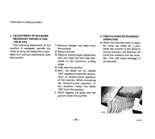 Komatsu GD605A-3 (SN from 57001) and GD655A-3 (SN from 67001) Motor Graders (Japan) Operate & Maintenance manual (SEAM023DUS01) Komatsu GD605A-3 (SN from 57001) and GD655A-3 (SN from 67001) Motor Graders (Japan) Operate & Maintenance manual (SEAM023DUS01)
