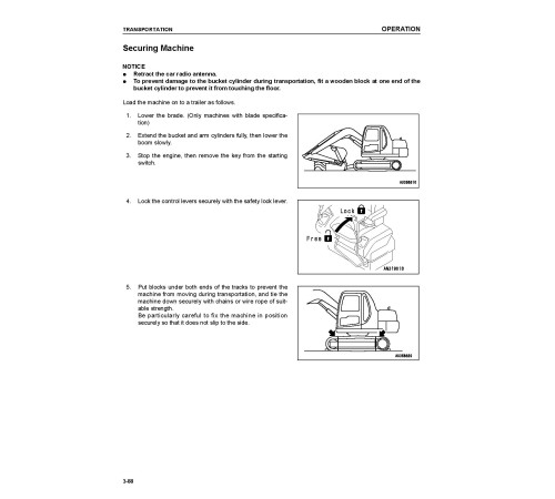 Komatsu PC60-7 (SN: 59597-59868) Crawler Excavators (Japan) Operate and Maintenance manual (SEAM034104T) Komatsu PC60-7 (SN: 59597-59868) Crawler Excavators (Japan) Operate and Maintenance manual (SEAM034104T)