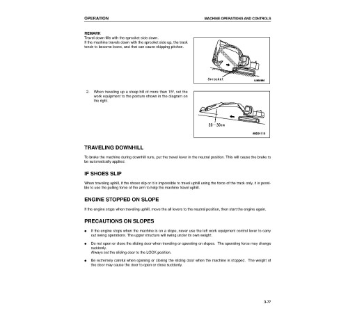 Komatsu PC128US-2 (SN: 06457-07730) Crawler Excavators (Japan) Operate and Maintenance manual (SEAM035404T) Komatsu PC128US-2 (SN: 06457-07730) Crawler Excavators (Japan) Operate and Maintenance manual (SEAM035404T)