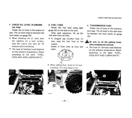 Komatsu WA20-1 (SN from 01773) 4WD Wheeled Loaders (Japan) Operate and Maintenance manual (SEAM03610102) Komatsu WA20-1 (SN from 01773) 4WD Wheeled Loaders (Japan) Operate and Maintenance manual (SEAM03610102)
