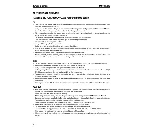Komatsu GD655-3 (SN: 50001-51000) Motor Graders (Japan) Operate and Maintenance manual (SEAM037902T) Komatsu GD655-3 (SN: 50001-51000) Motor Graders (Japan) Operate and Maintenance manual (SEAM037902T)