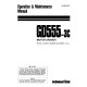 Komatsu GD555-3 (SN: 50001-51000) Motor Graders (Japan) Operate and Maintenance manual (SEAM038102T)