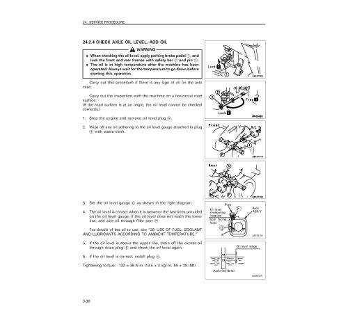 Komatsu WA120L-3-MC (SN from 54104) 4WD Wheeled Loaders (Japan) Operate and Maintenance manual (SEAM038301T) Komatsu WA120L-3-MC (SN from 54104) 4WD Wheeled Loaders (Japan) Operate and Maintenance manual (SEAM038301T)