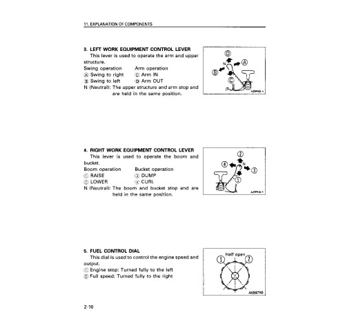 Komatsu PC03-2 (SN from 21587) Crawler Excavators (Japan) Operate and Maintenance manual (SEAM040601) Komatsu PC03-2 (SN from 21587) Crawler Excavators (Japan) Operate and Maintenance manual (SEAM040601)