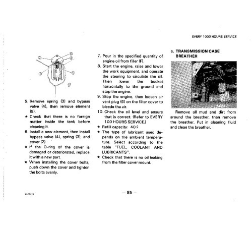 Komatsu WA100-1 and WA150-1 4WD Wheeled Loaders (Japan) Operate and Maintenance manual (SEAM04160101) Komatsu WA100-1 and WA150-1 4WD Wheeled Loaders (Japan) Operate and Maintenance manual (SEAM04160101)