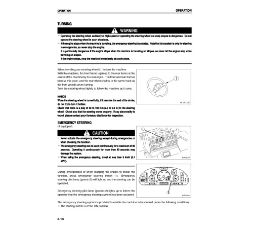 Komatsu WA400-5 (SN from 70001) 4WD Wheeled Loaders (Japan) Operate and Maintenance manual (SEAM047401T) Komatsu WA400-5 (SN from 70001) 4WD Wheeled Loaders (Japan) Operate and Maintenance manual (SEAM047401T)