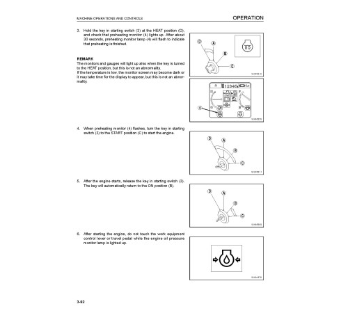 Komatsu PC600-7 and PC600LC-7 (SN: 20001-20104) Crawler Excavators (Japan) Operate and Maintenance manual (SEAM053202TD) Komatsu PC600-7 and PC600LC-7 (SN: 20001-20104) Crawler Excavators (Japan) Operate and Maintenance manual (SEAM053202TD)