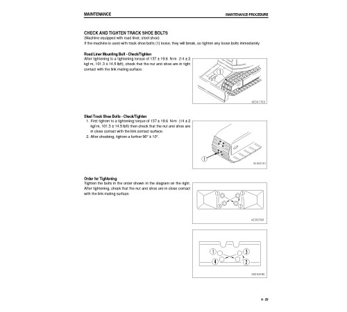 Komatsu PC40MR-2 (SN:08001-08771), PC50MR-2 (SN:05001-05586) Crawler Excavators (Japan) Operate and Maintenance manual (SEAM055301T) Komatsu PC40MR-2 (SN:08001-08771), PC50MR-2 (SN:05001-05586) Crawler Excavators (Japan) Operate and Maintenance manual (SEAM055301T)