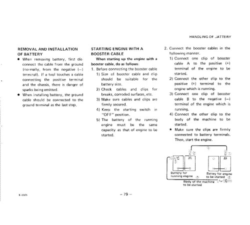 Komatsu HD465-3 (SN: 02137-02189) Rigid Dump Trucks (Japan) Operate and Maintenance manual (SEAM0569S301) Komatsu HD465-3 (SN: 02137-02189) Rigid Dump Trucks (Japan) Operate and Maintenance manual (SEAM0569S301)