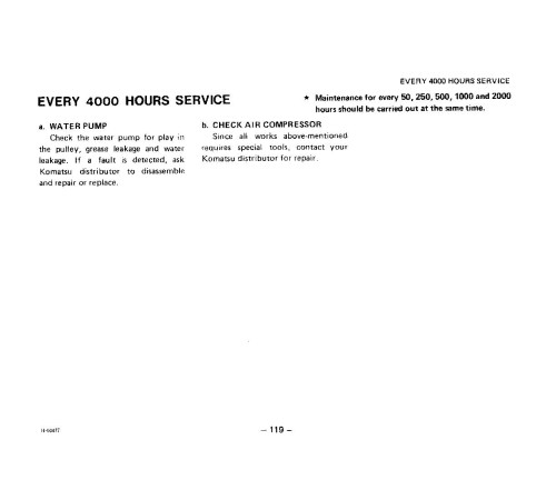 Komatsu HD465-3 (SN from 02190) Rigid Dump Trucks (Japan) Operate and Maintenance manual (SEAM0569S303) Komatsu HD465-3 (SN from 02190) Rigid Dump Trucks (Japan) Operate and Maintenance manual (SEAM0569S303)