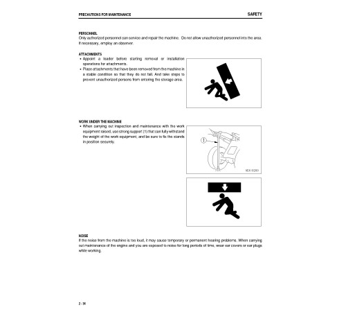 Komatsu WA30-5 and WA50-3 4WD Wheeled Loaders (Japan) Operate and Maintenance manual (SEAM059800T) Komatsu WA30-5 and WA50-3 4WD Wheeled Loaders (Japan) Operate and Maintenance manual (SEAM059800T)
