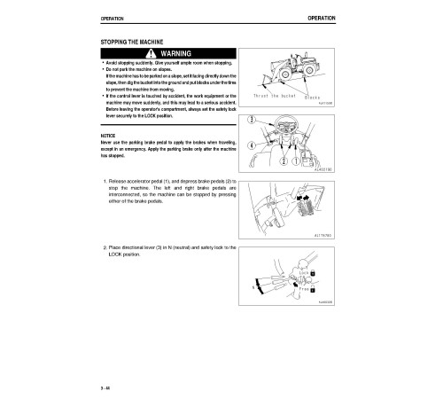 Komatsu WA30-5 and WA50-3 4WD Wheeled Loaders (Japan) Operate and Maintenance manual (SEAM059800T) Komatsu WA30-5 and WA50-3 4WD Wheeled Loaders (Japan) Operate and Maintenance manual (SEAM059800T)