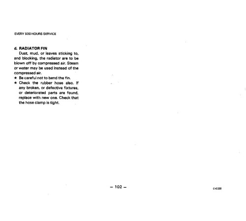 Komatsu GD511A-1, GD521A-1 and GD523A-1 Motor Graders (Japan) Operate and Maintenance manual (SEAMG5110104) Komatsu GD511A-1, GD521A-1 and GD523A-1 Motor Graders (Japan) Operate and Maintenance manual (SEAMG5110104)