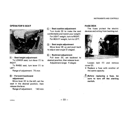 Komatsu GD625A-1 (SN from 50001) Motor Graders (Japan) Operate and Maintenance manual (SEAMG6150101) Komatsu GD625A-1 (SN from 50001) Motor Graders (Japan) Operate and Maintenance manual (SEAMG6150101)