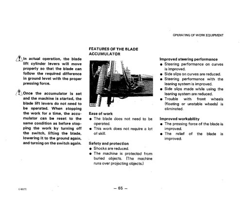 Komatsu GD625A-1 (SN from 50001) Motor Graders (Japan) Operate and Maintenance manual (SEAMG6150101) Komatsu GD625A-1 (SN from 50001) Motor Graders (Japan) Operate and Maintenance manual (SEAMG6150101)