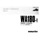 Komatsu WA180-1 and WA180-1-L 4WD Wheeled Loaders (Japan) Operate and Maintenance manual (SEAMU4170103)