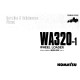 Komatsu WA320-1 (SN from 20001) 4WD Wheeled Loaders (Japan) Operate and Maintenance manual (SEAMU4190106)