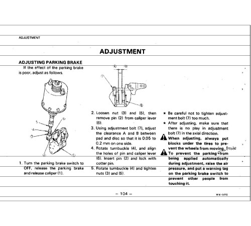 Komatsu WA380-1 (SN: 10001-20000) 4WD Wheeled Loaders (Japan) Operate and Maintenance manual (SEAMU4230101) Komatsu WA380-1 (SN: 10001-20000) 4WD Wheeled Loaders (Japan) Operate and Maintenance manual (SEAMU4230101)