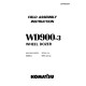 Komatsu WD900-3 (SN from 50001) Wheeled Dozers (Japan) Field Assembly Manual (SEAW002500)