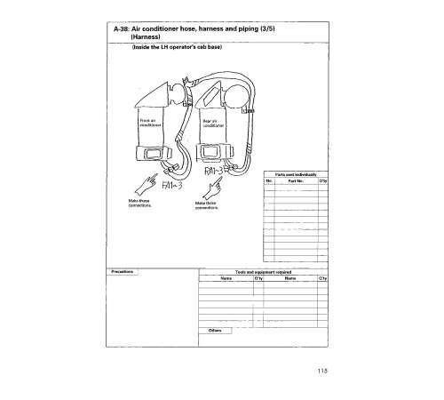 Komatsu PC1800-6 (SN: 10001-10010, 10012-11001) Crawler Excavators (Japan) Field Assembly Manual (SEAWD02201) Komatsu PC1800-6 (SN: 10001-10010, 10012-11001) Crawler Excavators (Japan) Field Assembly Manual (SEAWD02201)