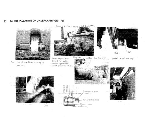 Komatsu Super Dozer D575A-3 (SN from 10101) Crawler Dozers (Japan) Field Assembly Manual (SEAWD02700) Komatsu Super Dozer D575A-3 (SN from 10101) Crawler Dozers (Japan) Field Assembly Manual (SEAWD02700)