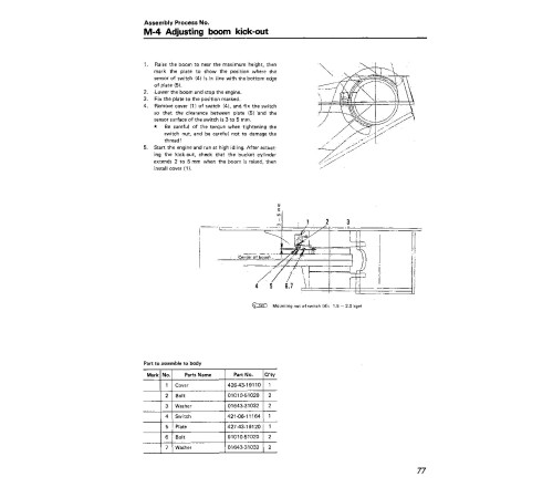 Komatsu WA800-2 (SN from 10540) 4WD Wheeled Loaders (Japan) Field Assembly Manual (SEAWD04280202) Komatsu WA800-2 (SN from 10540) 4WD Wheeled Loaders (Japan) Field Assembly Manual (SEAWD04280202)