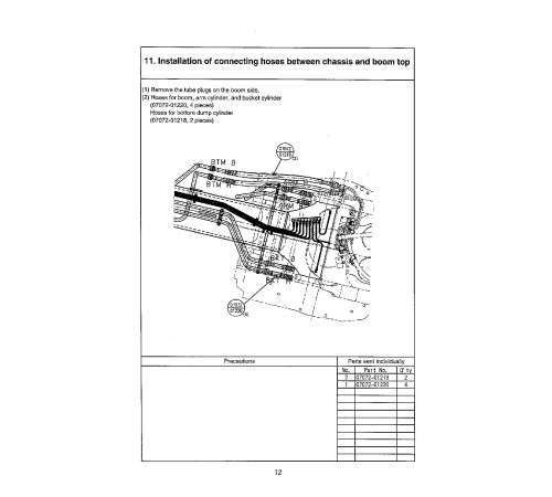 Komatsu PC600-6 and PC600LC-6 (SN from 11107) Crawler Excavators (Japan) Field Assembly Manual (SEAWD04900) Komatsu PC600-6 and PC600LC-6 (SN from 11107) Crawler Excavators (Japan) Field Assembly Manual (SEAWD04900)