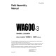 Komatsu WA600-3 (SN from 50001) 4WD Wheeled Loaders (Japan) Field Assembly Manual (SEAWD06000)