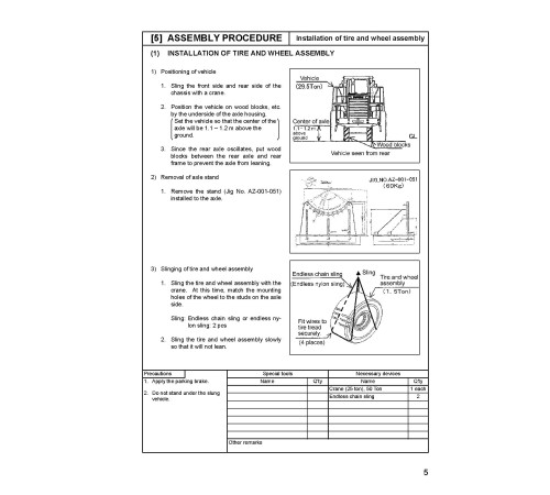 Komatsu WA600-3 (SN from 50001) 4WD Wheeled Loaders (Japan) Field Assembly Manual (SEAWD06000) Komatsu WA600-3 (SN from 50001) 4WD Wheeled Loaders (Japan) Field Assembly Manual (SEAWD06000)