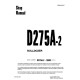 Komatsu D275A-2 (SN from 10001) Crawler Dozers (Japan) Workshop Manual (SEBD000207)