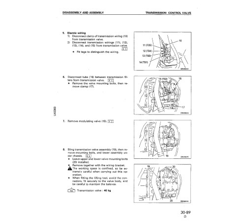 Komatsu WA380-3 (SN from 50001) 4WD Wheeled Loaders (Japan) Workshop Manual (SEBM006104) Komatsu WA380-3 (SN from 50001) 4WD Wheeled Loaders (Japan) Workshop Manual (SEBM006104)