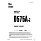 Komatsu Super Dozer D575A-2 (SN from 10012) Crawler Dozers (Japan) Workshop Manual (SEBD006506)