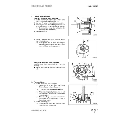 Komatsu PC30R-8(SN:10001-), PC35R-8(SN:35001-), PC40R-8(SN:30001-), PC45R-8(SN:05001-) Crawler Excavators Shop Manual (SEBD012604) Komatsu PC30R-8(SN:10001-), PC35R-8(SN:35001-), PC40R-8(SN:30001-), PC45R-8(SN:05001-) Crawler Excavators Shop Manual (SEBD012604)