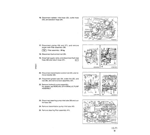 Komatsu D85A-21, D85E-21 (SN from 35001) and D85P-21 (SN from 03001) Crawler Dozers (Japan) Workshop Manual (SEBD01542110) Komatsu D85A-21, D85E-21 (SN from 35001) and D85P-21 (SN from 03001) Crawler Dozers (Japan) Workshop Manual (SEBD01542110)