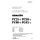Komatsu PC25-1(SN:01001-), PC30-7(SN: 18001-), PC40-7(SN: 18001-), PC45-1(SN: 01001-) Crawler Excavators Shop Manual (SEBD020S0707)