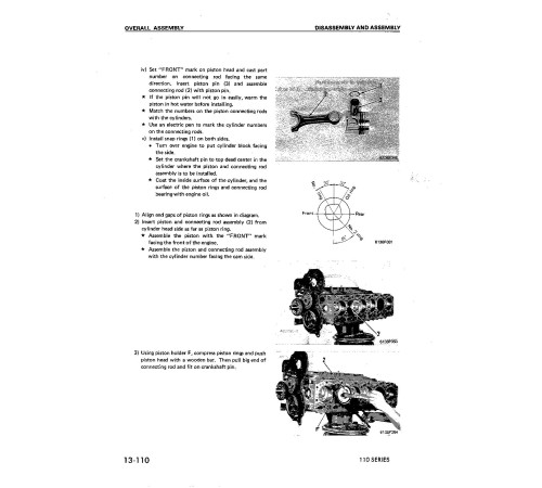 Komatsu S6D110-1 and SA6D110-1 Diesel Engines (Japan) Workshop Manual (SEBD6138A05) Komatsu S6D110-1 and SA6D110-1 Diesel Engines (Japan) Workshop Manual (SEBD6138A05)