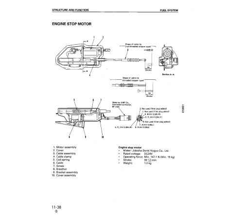 Komatsu SA12V170-1 Diesel Engines (Japan) Workshop Manual (SEBD61800104) Komatsu SA12V170-1 Diesel Engines (Japan) Workshop Manual (SEBD61800104)