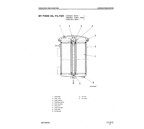 Komatsu S4D155-4, S6D155-4, S6D155G-4 and SA6D155-4 Diesel Engines (Japan) Workshop Manual (SEBE6120A05) Komatsu S4D155-4, S6D155-4, S6D155G-4 and SA6D155-4 Diesel Engines (Japan) Workshop Manual (SEBE6120A05)