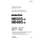 Komatsu HD325-6 (SN:05001-05679), HD325-6W (SN:05001-05705), HD405-6 (SN:01001-01054) Rigid Dump Trucks Workshop Manual (SEBM000704)