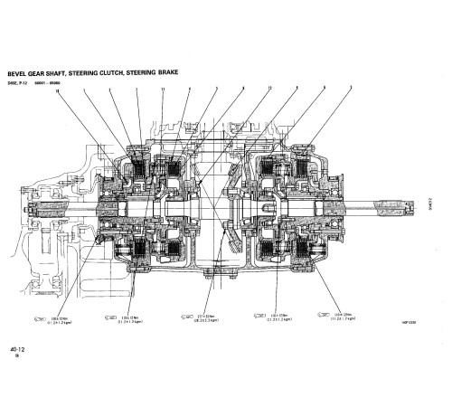 Komatsu D65E-12, D65EX-12, D65P-12 and D65PX-12 (SN. from 60001) Crawler Dozers Workshop Manual (SEBM001921) Komatsu D65E-12, D65EX-12, D65P-12 and D65PX-12 (SN. from 60001) Crawler Dozers Workshop Manual (SEBM001921)