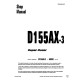 Komatsu D155AX-3 (SN from 60001) Crawler Dozers (Japan) Workshop Manual (SEBM005207)