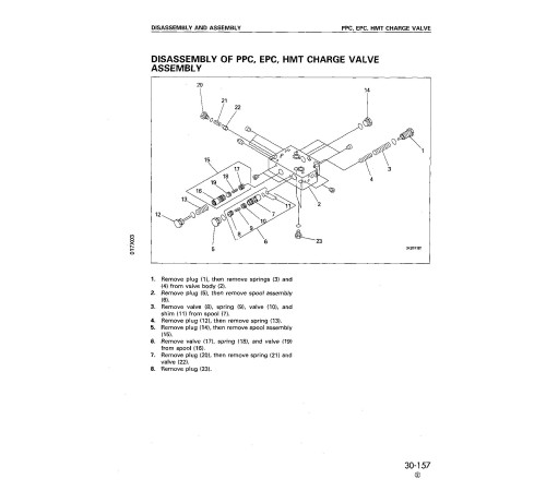 Komatsu D155AX-3 (SN from 60001) Crawler Dozers (Japan) Workshop Manual (SEBM005207) Komatsu D155AX-3 (SN from 60001) Crawler Dozers (Japan) Workshop Manual (SEBM005207)