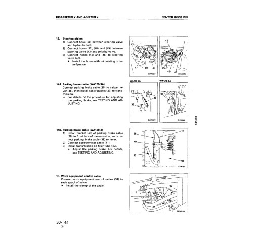 Komatsu WA120-3 (SN from 50001) and WA120-3A (SN from 50001) 4WD Wheeled Loaders (Europe) Workshop Manual (SEBM005706) Komatsu WA120-3 (SN from 50001) and WA120-3A (SN from 50001) 4WD Wheeled Loaders (Europe) Workshop Manual (SEBM005706)